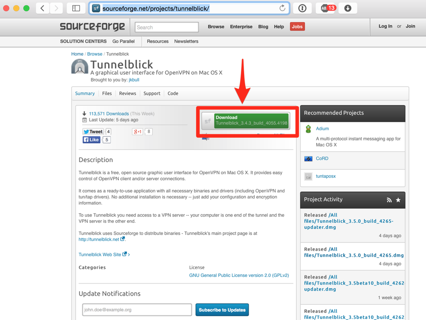 tunnelblick for mac download